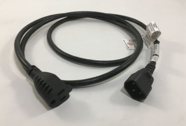 6FT AC POWER CORD IEC60320 C13 TO C14 16/3 13A 250V