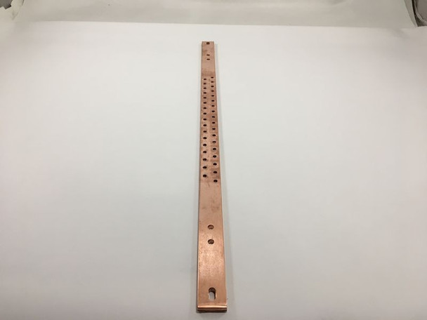 TXM BB-HOR-T-1-23 Horizontal Copper Busbar 1" x 23" - Tapped