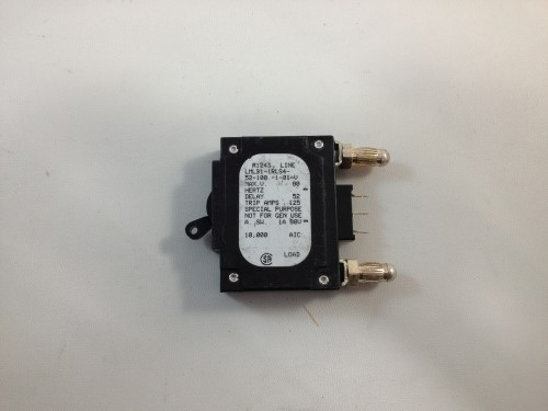 LMLB1-1RLS4-52-100-1-01-V Breaker 100 Amp Bullet Style / Black Handle / 3 Pin