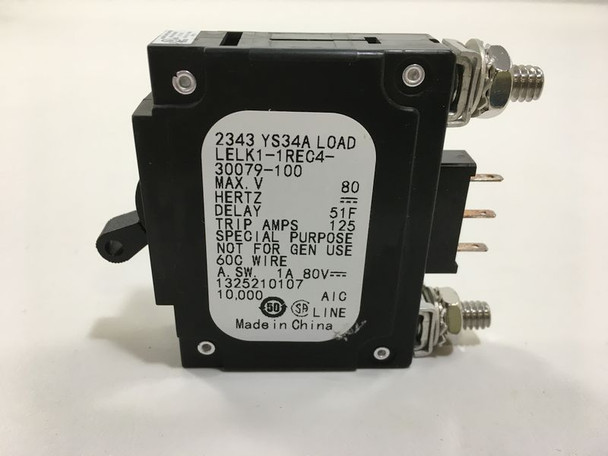 LELK1-1REC4-30079-100 / 1325210107 Breaker 100A Bolt Style / 3-Pin / Black Handle