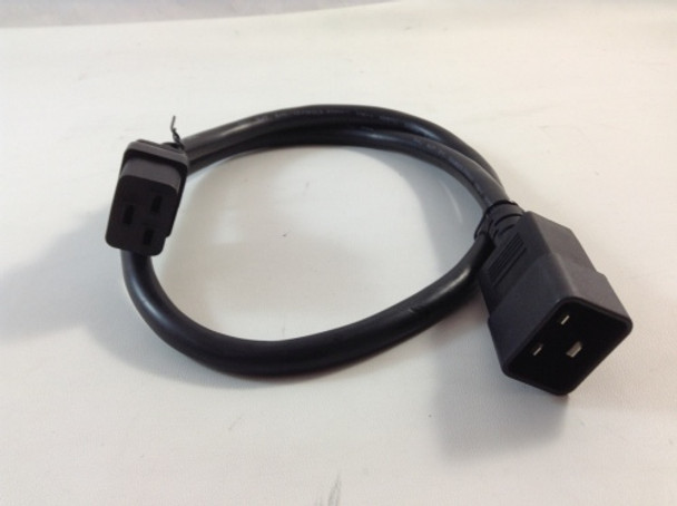 TXM Power Cord AC C19 to C20 / 12/3 / 20A / 250V / SJT - 3' (AC3-3)