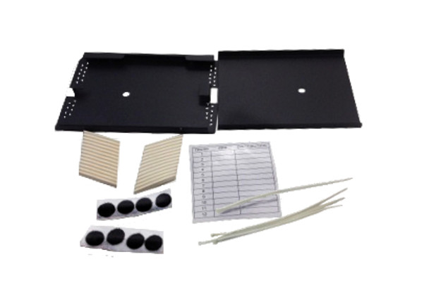 FP-SPLC-TRAY-01X Single Splice Tray 6-1/2"X4-3/4"X3/8"  (Available in Black and Putty)