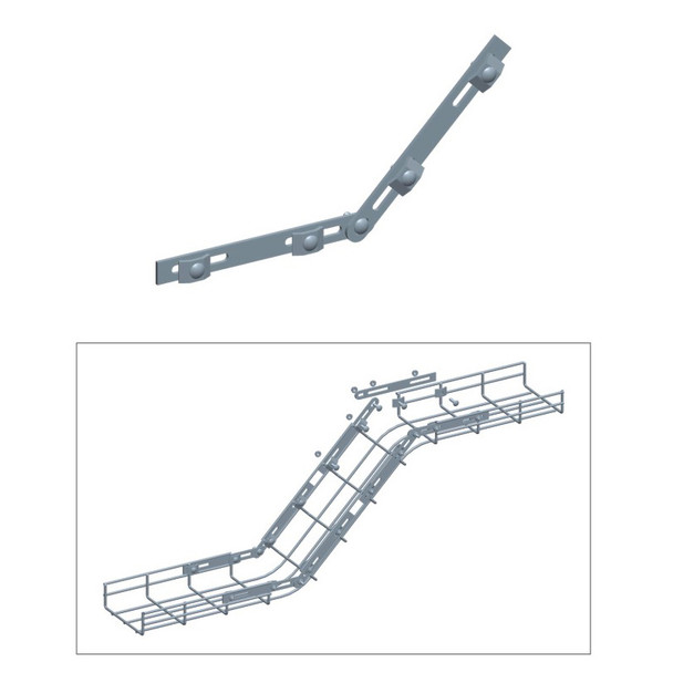 ADJUSTABLE CONNECTOR, ZINC