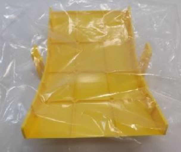 Commscope FGS-DS4E-A Snap On Cover 45 Degree Down Elbow 4x4 Yellow