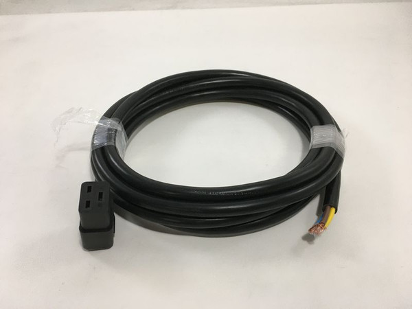 Alpha 877-790-19 AC Line Cord 120/240VAC / 3 Meter / 12 AWG / C19R