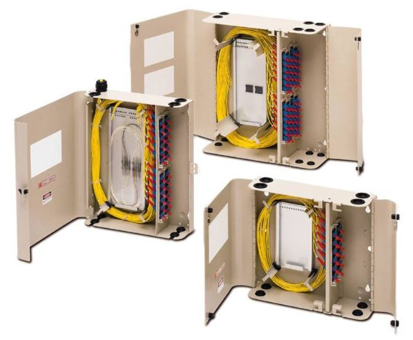 D&D PLUS FIBER （４箱） FL1-D Indoor Fiber Wall Mount Box, 12-Position, Empty - TelExpress