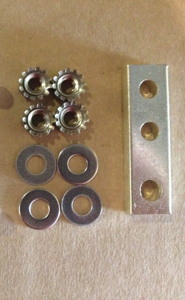 Circuit Breaker Hardware Kit 274.3830.KIT w/3 Hole Bar + Washers and ...