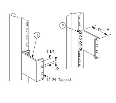 Newton 0040720330 Rack Standoff 5