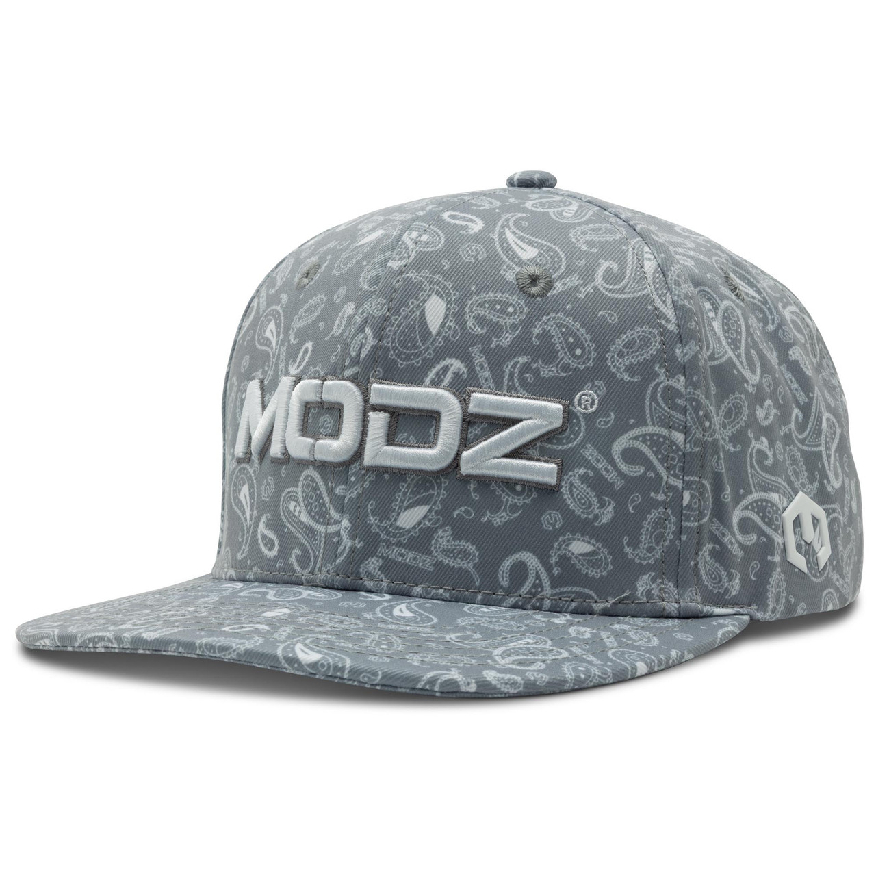 MODZ® Gray Paisley Baseball Cap