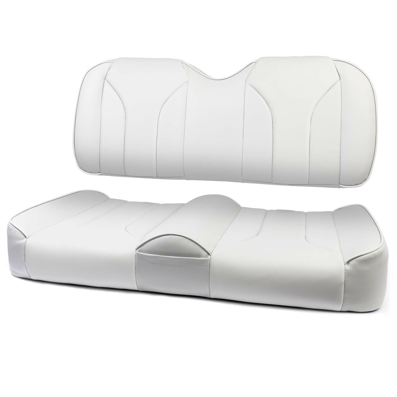 FaB Edge of Their Seats CF 3枚　プロモ MODZ® FS2 FRONT SEAT FOR CLUB CAR, EZGO & YAMAHA - WHITE BASE