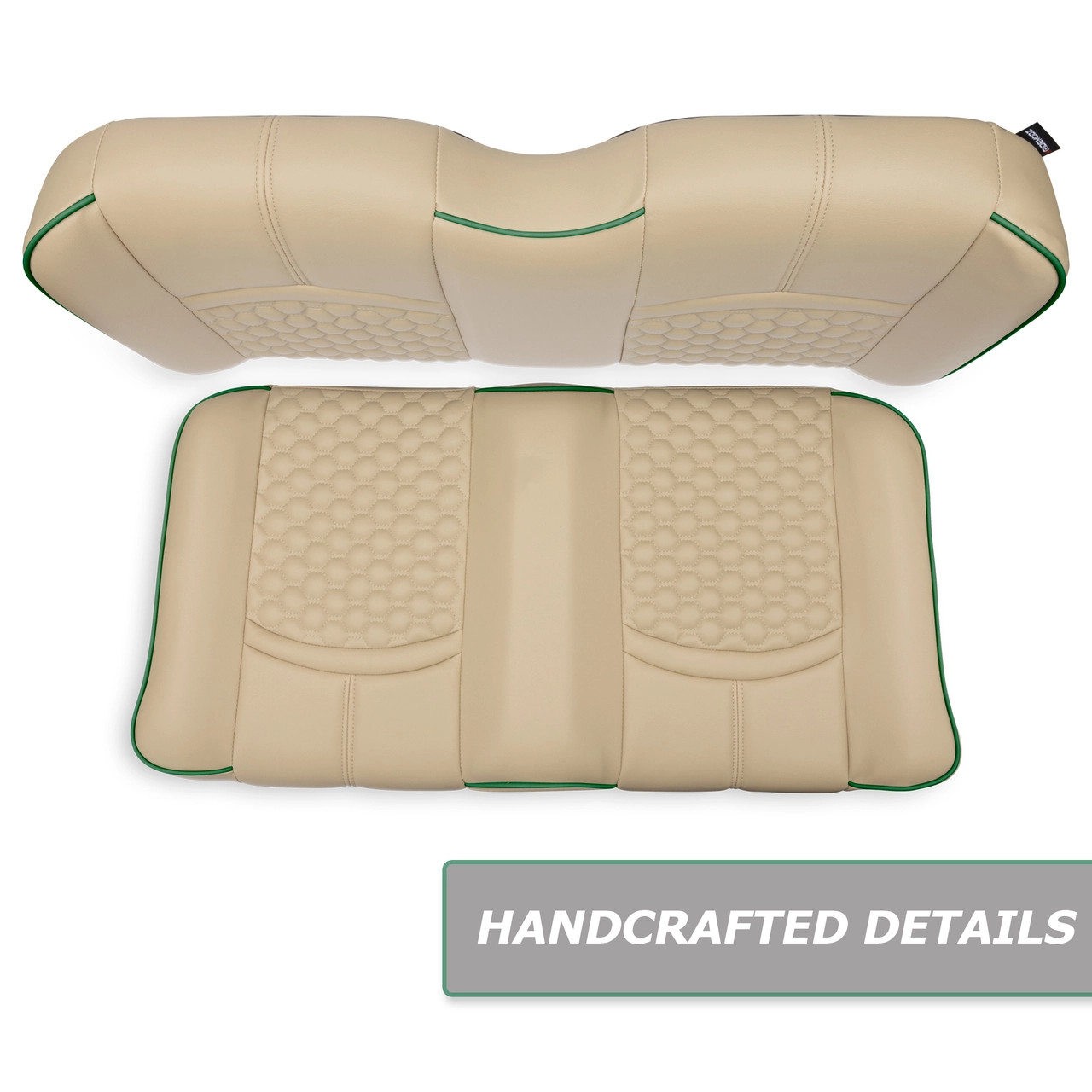 MODZ® FS1 FRONT SEAT FOR CLUB CAR, EZGO & YAMAHA - KHAKI BASE