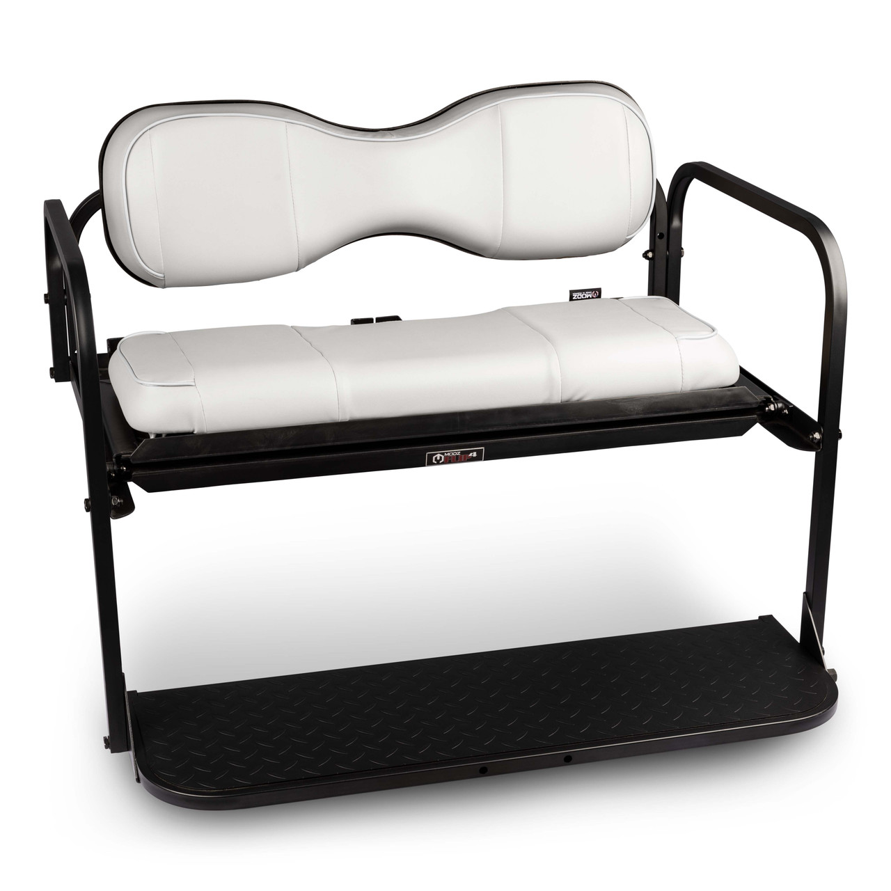 MODZ® Flip4 RS Custom Golf Cart Rear Seat Kit - White - Choose