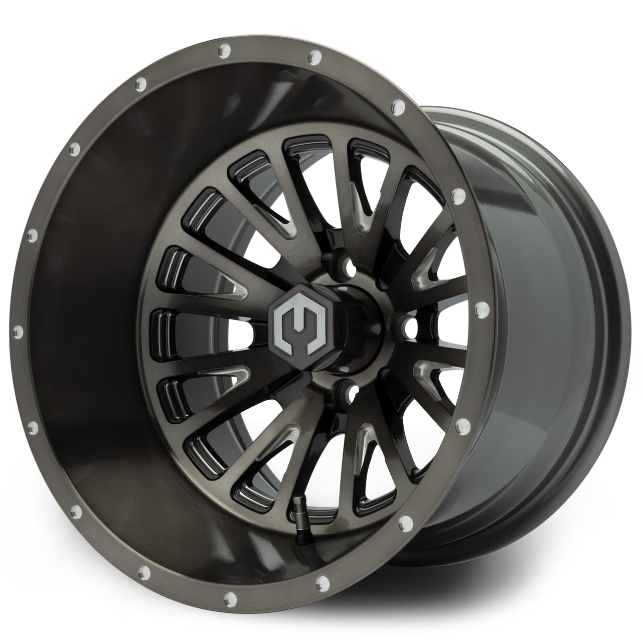 MODZ® Assassin Brushed Gunmetal with Ball Mill 14