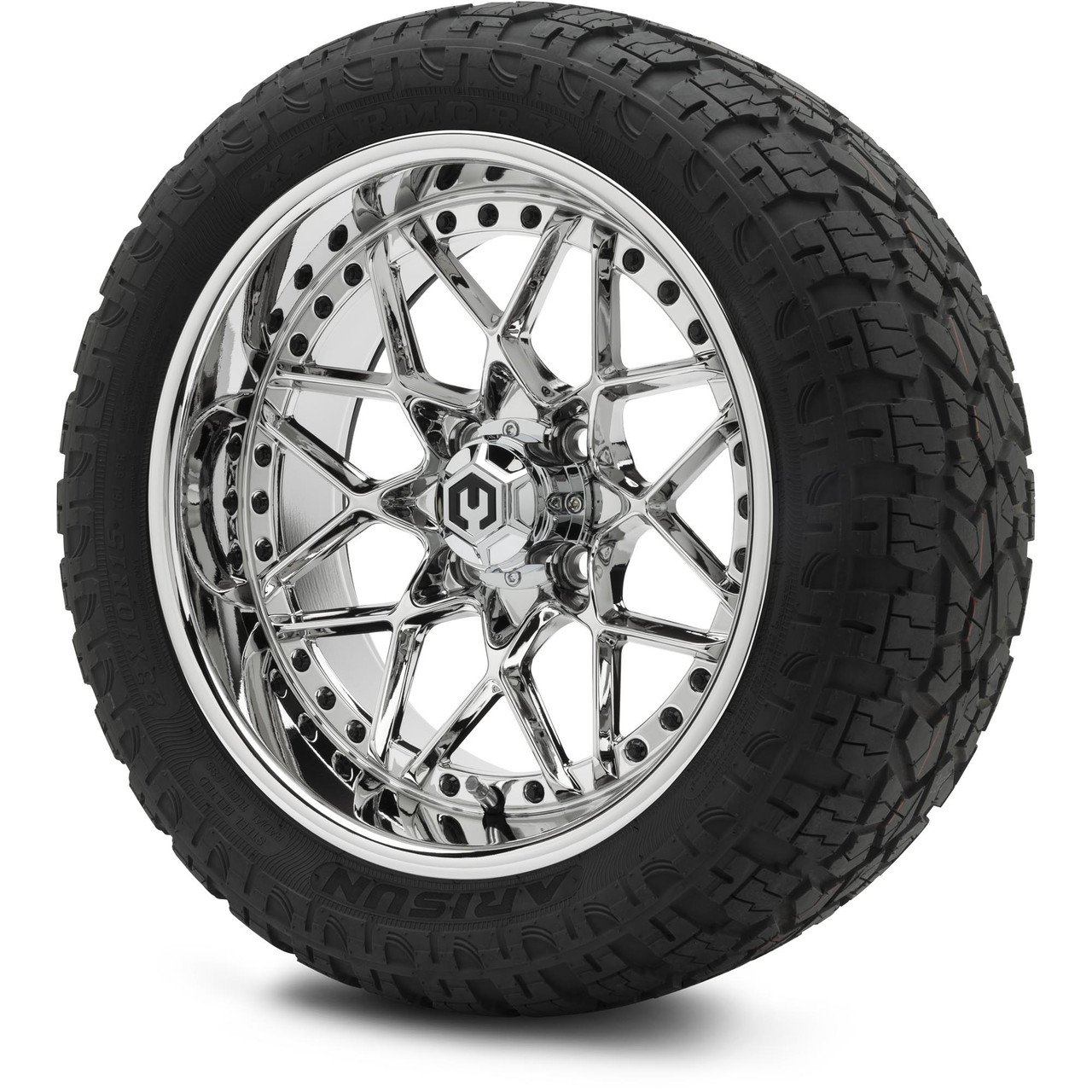 Goodyear スタッドレス15インチ タイヤ・クロームメッキホイールセット MODZ® 15