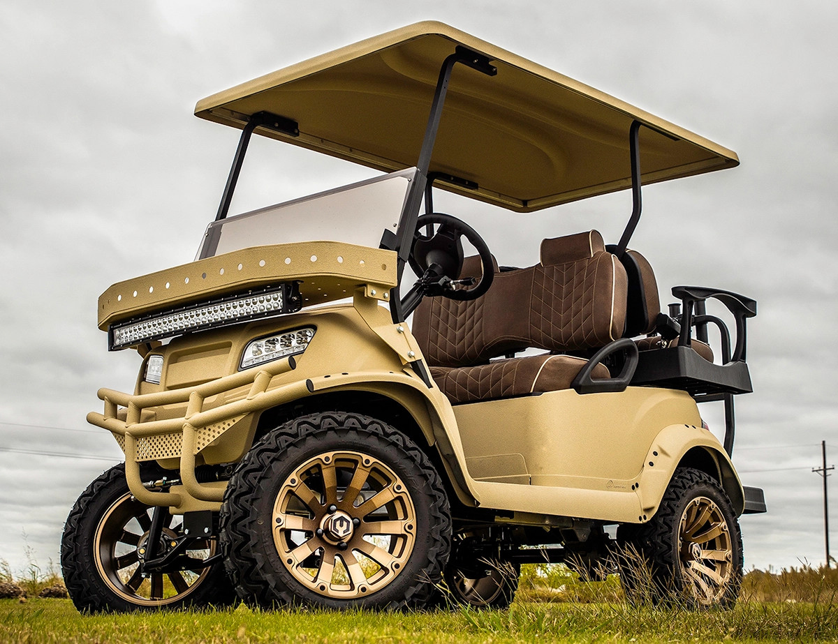 MODZ® Bomber Matte Bronze 14" Golf Cart Wheels