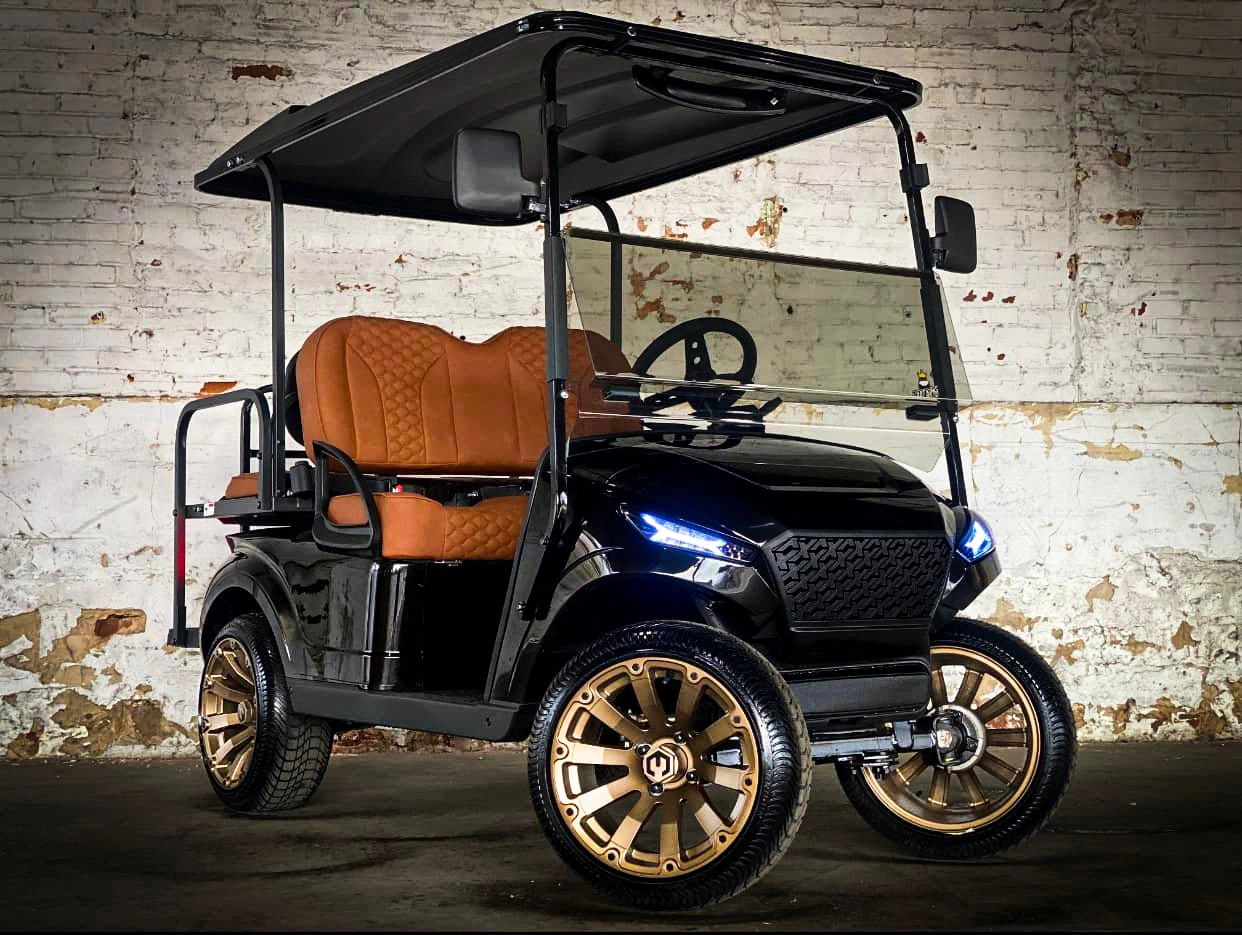 MODZ® Bomber Matte Bronze 14" Golf Cart Wheels