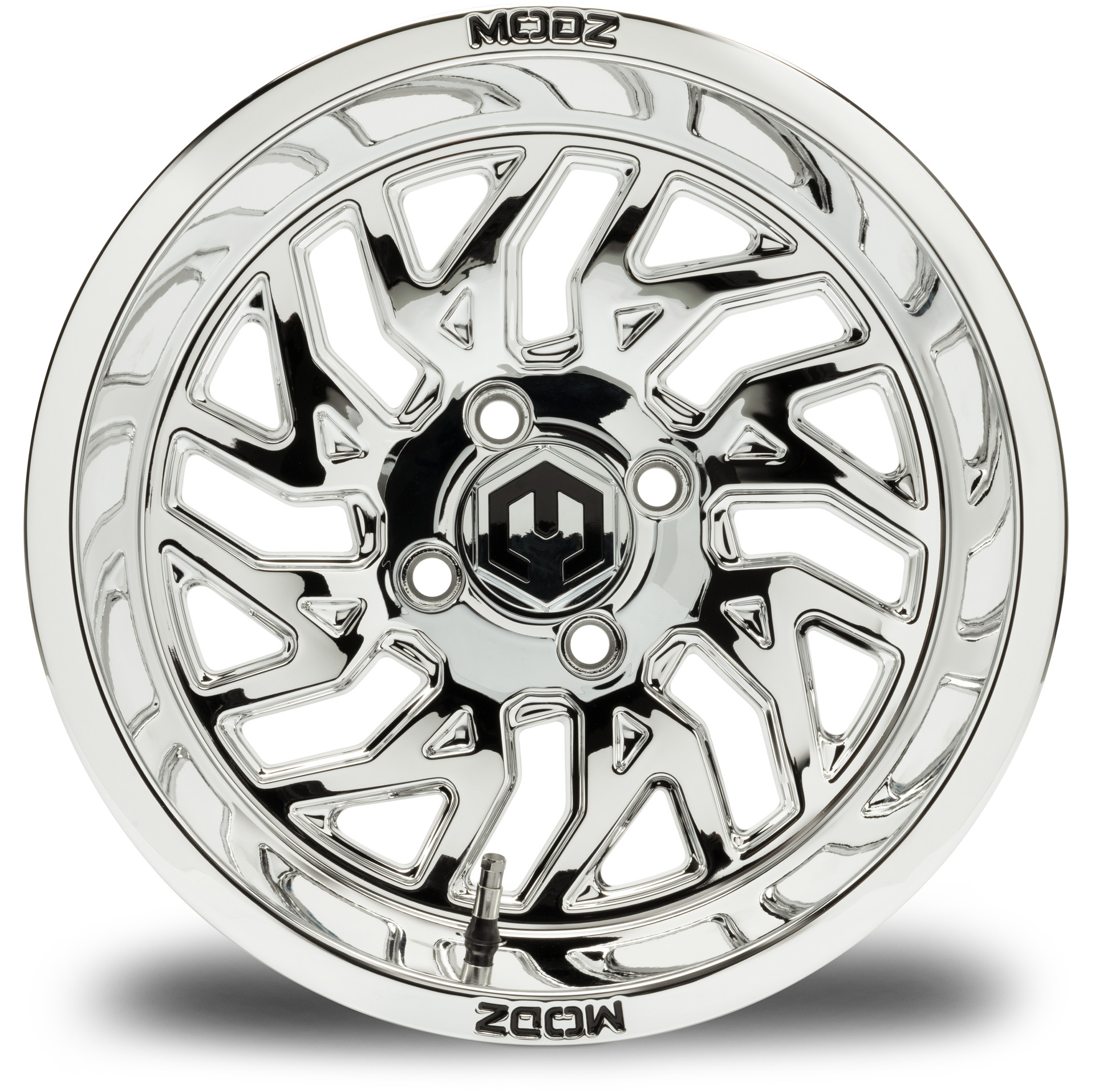 MODZ® Carnage Chrome 14" Golf Cart Wheels