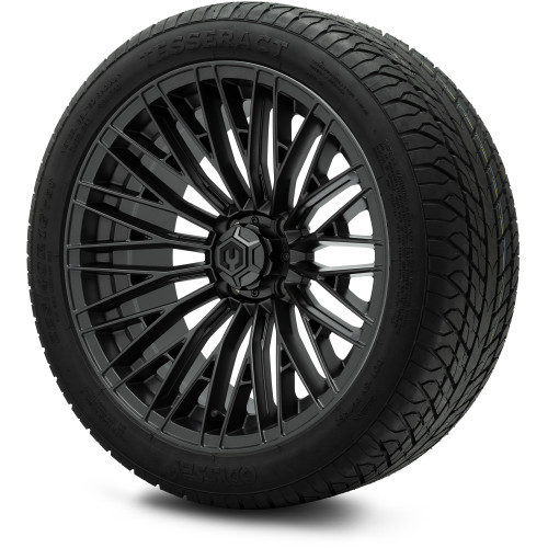 MODZ® 16" Reaper Titanium Gunmetal Wheels & Street Tires Combo