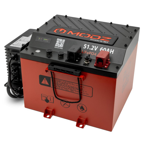 MODZ® 51.2V 60Ah Nano Lithium Golf Cart Battery Bundle