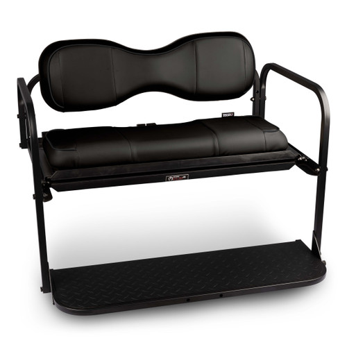 MODZ® Flip4 RS Custom Golf Cart Rear Seat Kit - Rust - Choose