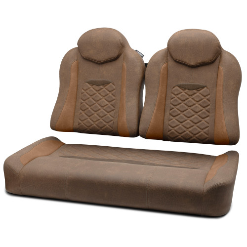 MODZ® FS3 FRONT SEAT FOR CLUB CAR & EZGO - BLACK BASE