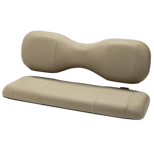 MODZ® RC Top Stitch Rear Seat Covers - Khaki Base - Choose Pattern and Accent Colors