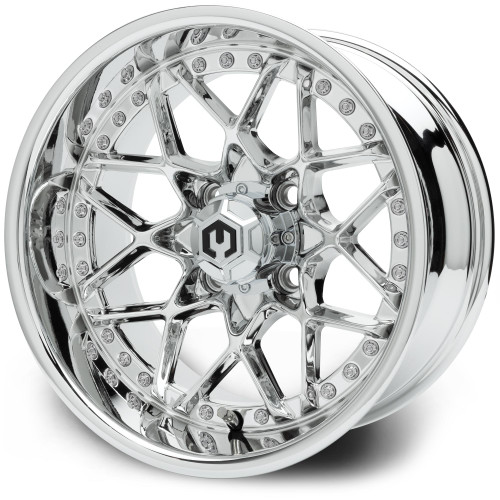 MODZ® Formula 14" Chrome Golf Cart Wheel