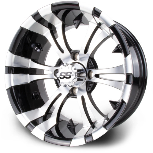 MODZ® Vampire Machine & Black 14" Golf Cart Wheel