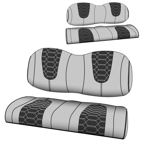 MODZ® Denago Nomad & Rover XL 6 Seat Cover Set - Custom