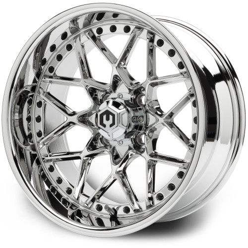 MODZ® Formula Chrome 15" Golf Cart Wheel