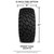 MODZ® 12" Drift Glossy Black Wheels & Off-Road Tires Combo