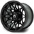MODZ® Galaxy Matte Black 12" Golf Cart Wheel