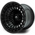 MODZ® Felon Glossy Black 15x10" Golf Cart Wheel MODZ® Felon Glossy Black 15x10" Golf Cart Wheel