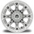 MODZ® Halo Chrome 12" Golf Cart Wheel
