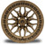 MODZ® Torrent Matte Bronze 15" Golf Cart Wheel