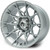 MODZ® Chaos Silver 14" Golf Cart Wheel