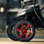 MODZ® Ambush Red & Black 12" Golf Cart Wheel