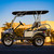 MODZ® Bomber Chrome 14" Golf Cart Wheel
