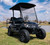 MODZ® Mauler Glossy Black 12" Golf Cart Wheel