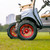 MODZ® 14" Mayhem Brushed Red with Ball Mill Wheels & Off-Road Tires Combo