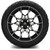 MODZ® 15" Chaos Machined Black Wheels & Off-Road Tires Combo