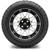 MODZ® 14" Galaxy Machined Black Wheels & Off-Road Tires Combo
