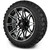 MODZ® 14" Galaxy Machined Black Wheels & Off-Road Tires Combo