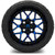 MODZ® 14" Formula Blue and Black Wheels & Off-Road Tires Combo