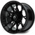 MODZ® Chaos Matte Black 14" Golf Cart Wheel