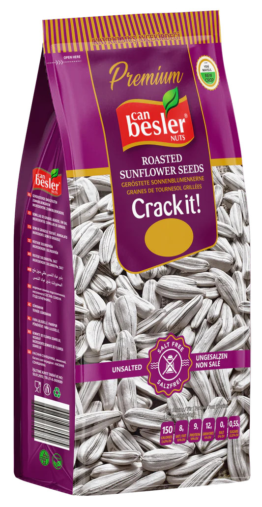 saltless sunflower seeds