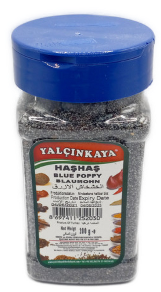 Yalcinkaya Hashas (Blue Poppy Seeds) 200gr