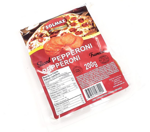 Solmaz Sliced Pepperoni 200g