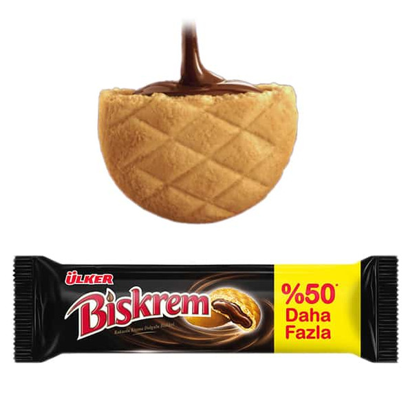 Biskrem Chocolate Filled Biscuits 150g