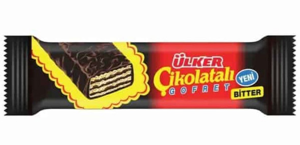 Ulker Bitter Chocolate Wafer 36gr